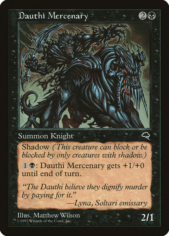 Dauthi Mercenary [Tempest] | Webway Games