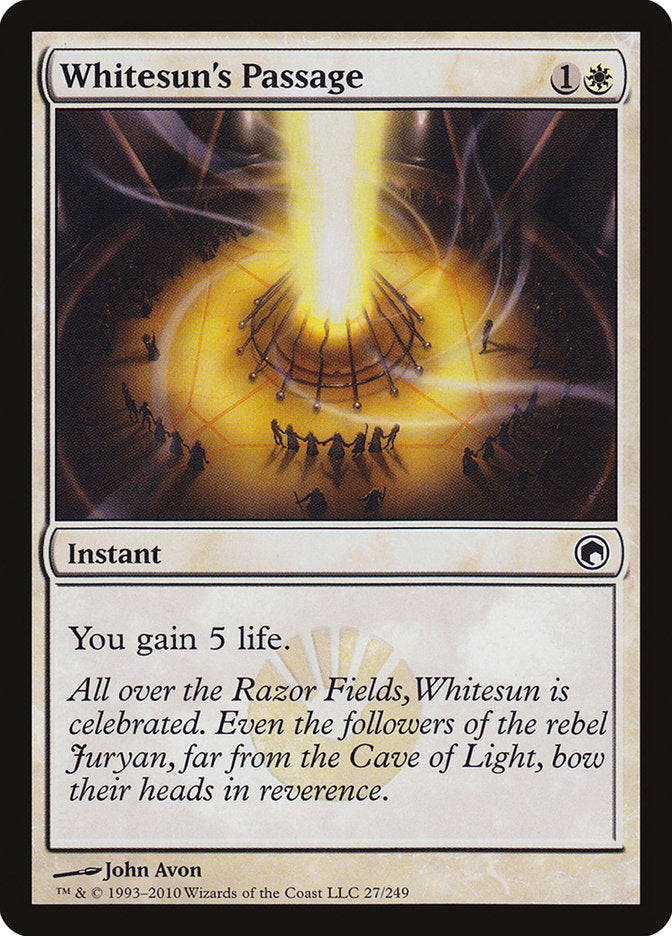 Whitesun's Passage [Scars of Mirrodin] | Webway Games