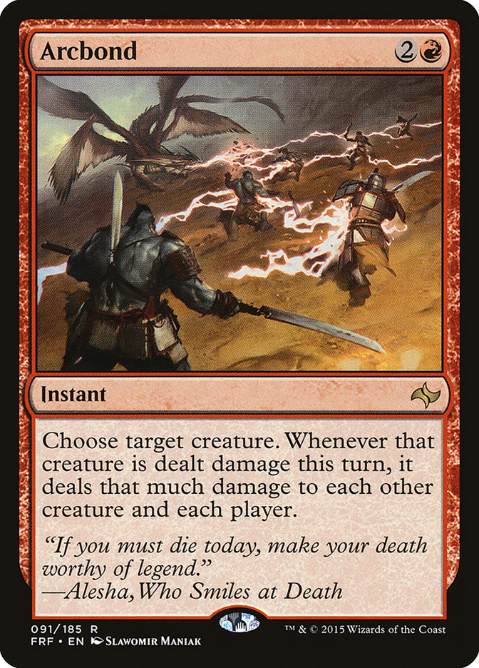 Arcbond [Fate Reforged] | Webway Games