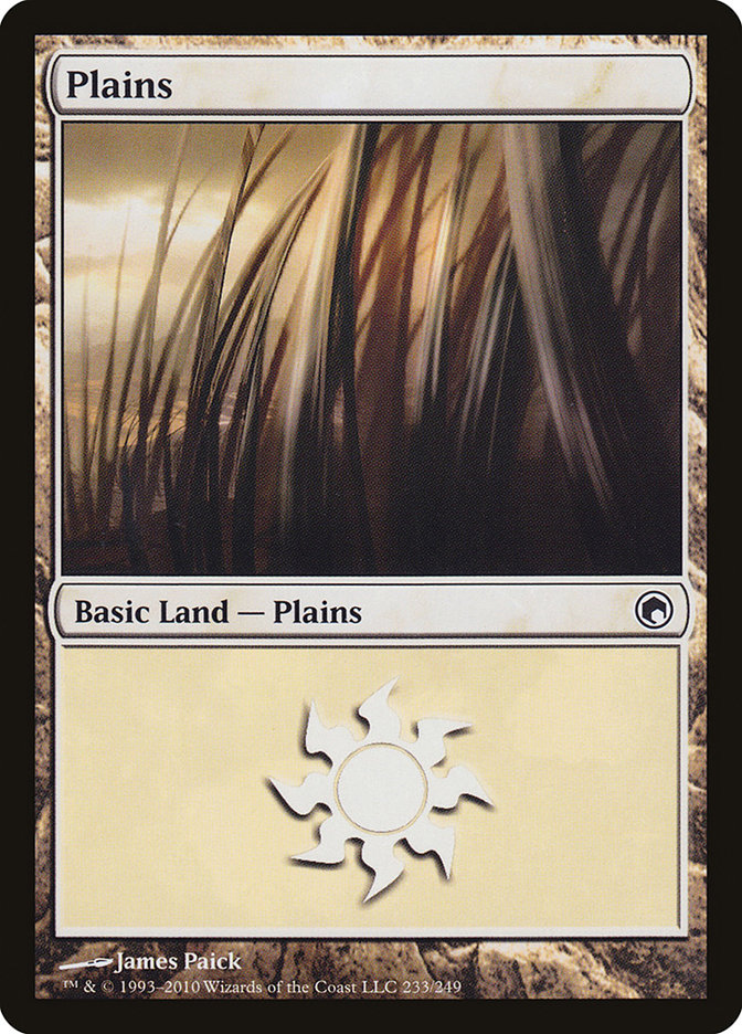 Plains (#233) [Scars of Mirrodin] | Webway Games