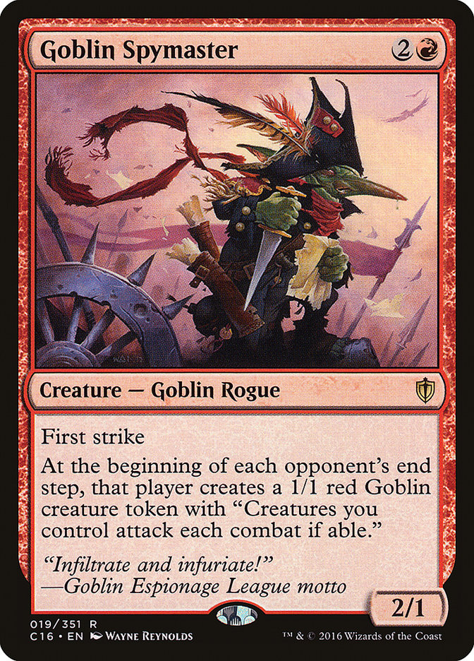Goblin Spymaster [Commander 2016] | Webway Games