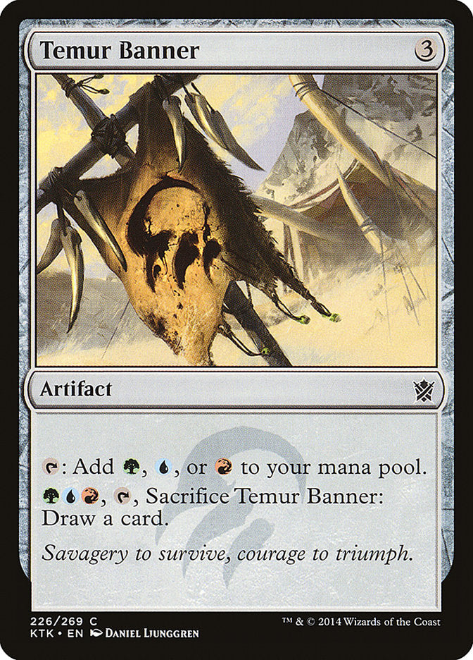 Temur Banner [Khans of Tarkir] | Webway Games