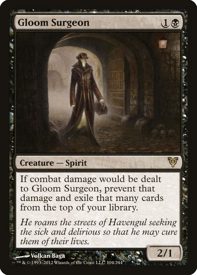 Gloom Surgeon [Avacyn Restored] | Webway Games