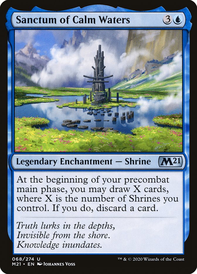 Sanctum of Calm Waters [Core Set 2021] | Webway Games