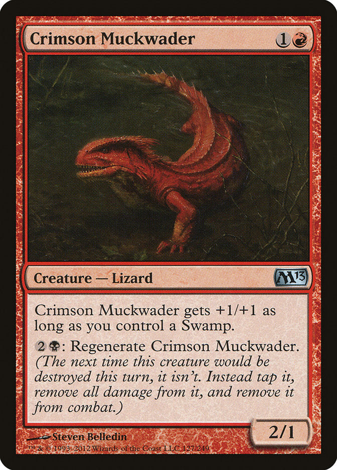 Crimson Muckwader [Magic 2013] | Webway Games