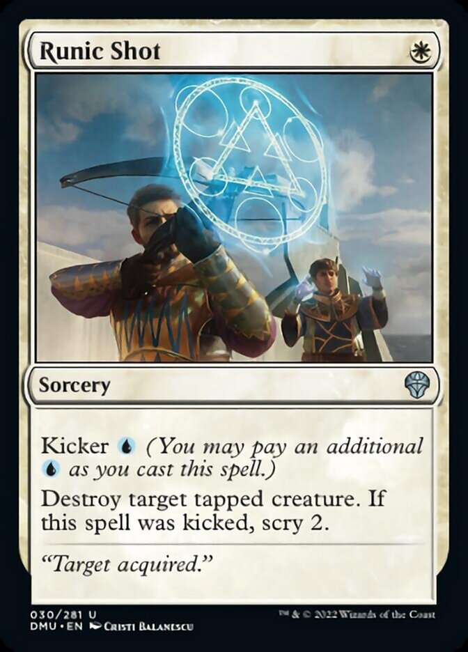 Runic Shot [Dominaria United] | Webway Games