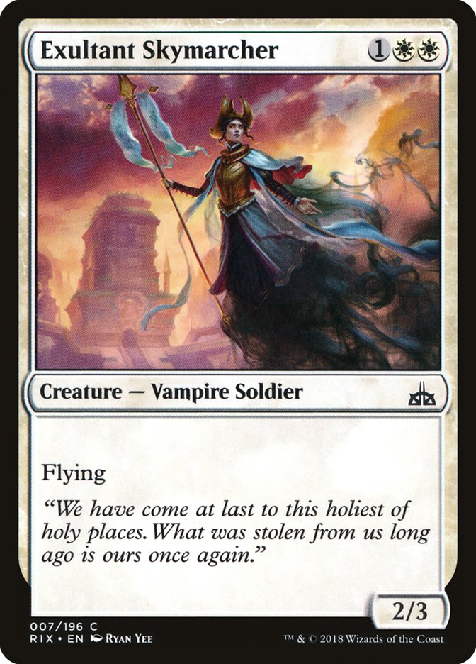 Exultant Skymarcher [Rivals of Ixalan] | Webway Games