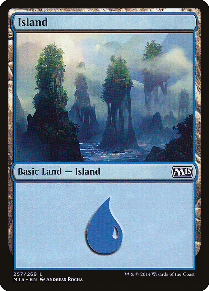 Island (#257) [Magic 2015] | Webway Games