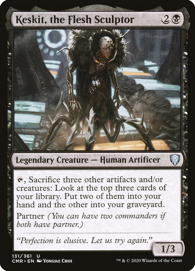 Keskit, the Flesh Sculptor [Commander Legends] | Webway Games