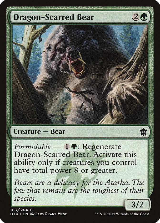 Dragon-Scarred Bear [Dragons of Tarkir] | Webway Games