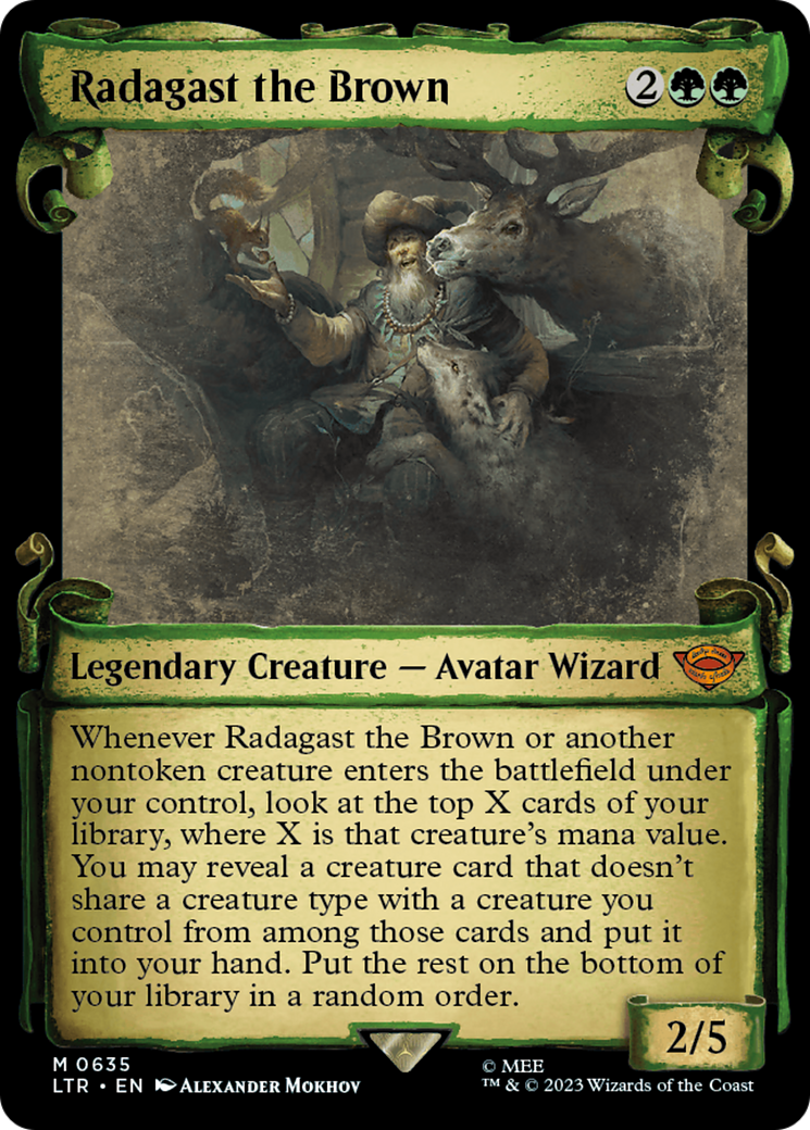 Radagast the Brown [The Lord of the Rings: Tales of Middle-Earth Showcase Scrolls] | Webway Games