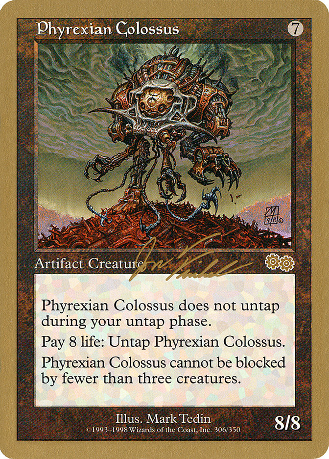 Phyrexian Colossus (Jon Finkel) [World Championship Decks 2000] | Webway Games