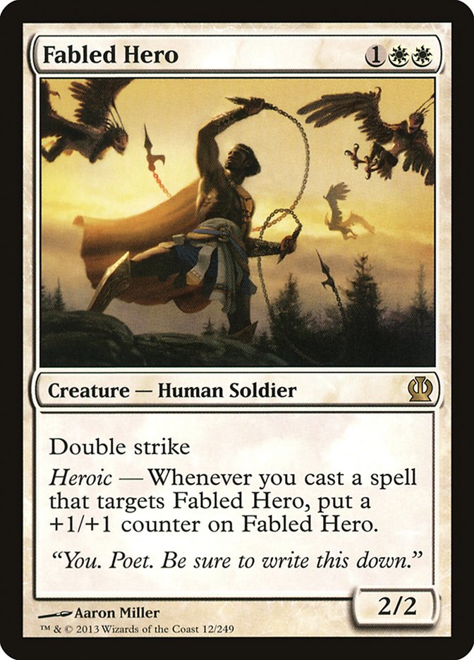 Fabled Hero [Theros] | Webway Games