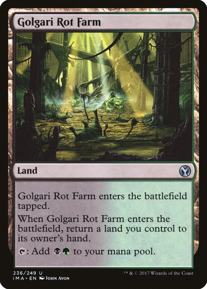 Golgari Rot Farm [Iconic Masters] | Webway Games