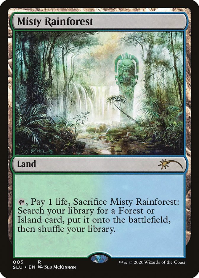 Misty Rainforest [Secret Lair: Ultimate Edition] | Webway Games