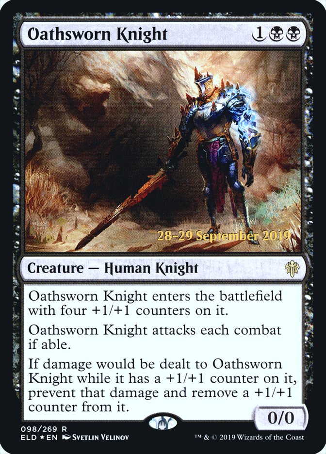 Oathsworn Knight  [Throne of Eldraine Prerelease Promos] | Webway Games