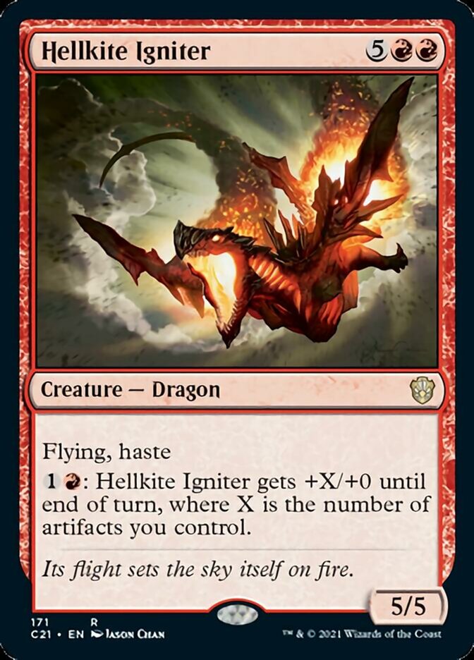 Hellkite Igniter [Commander 2021] | Webway Games