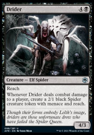 Drider [Dungeons & Dragons: Adventures in the Forgotten Realms] | Webway Games