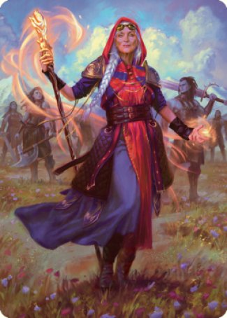 Jaya, Fiery Negotiator Art Card 1 [Dominaria United Art Series] | Webway Games