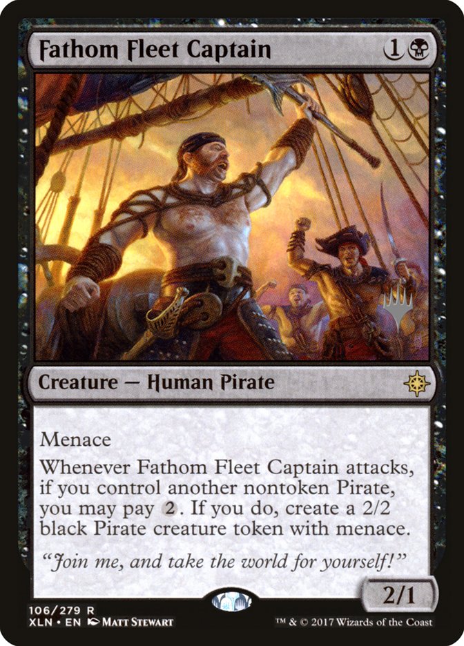 Fathom Fleet Captain (Promo Pack) [Ixalan Promos] | Webway Games