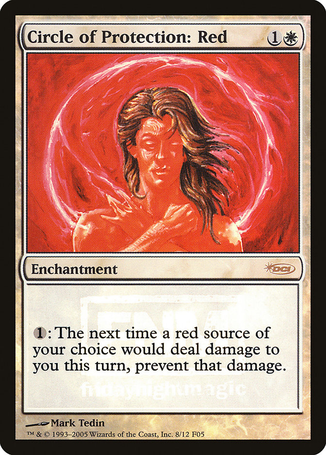 Circle of Protection: Red [Friday Night Magic 2005] | Webway Games