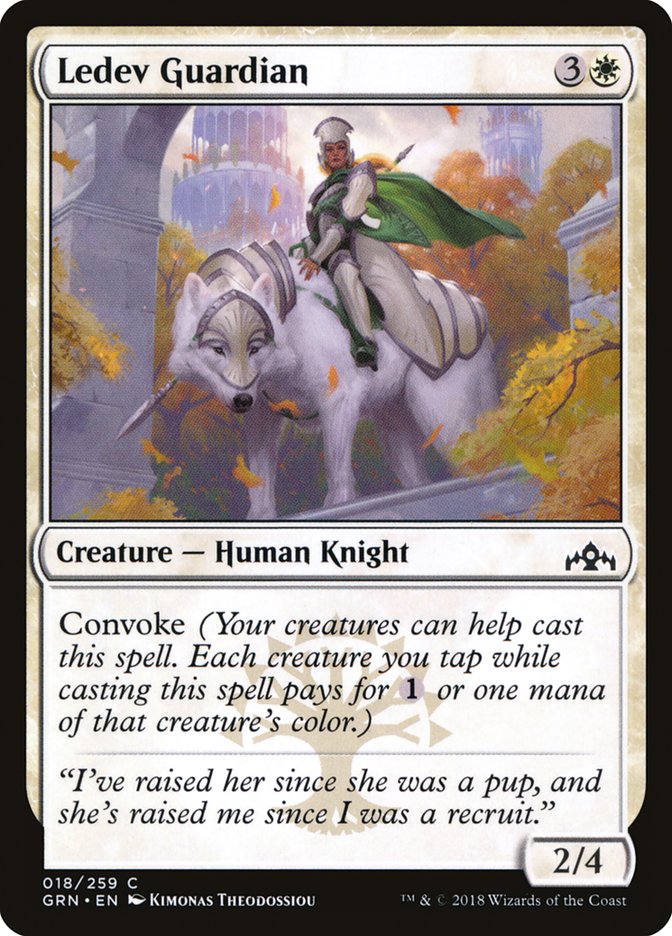 Ledev Guardian [Guilds of Ravnica] | Webway Games