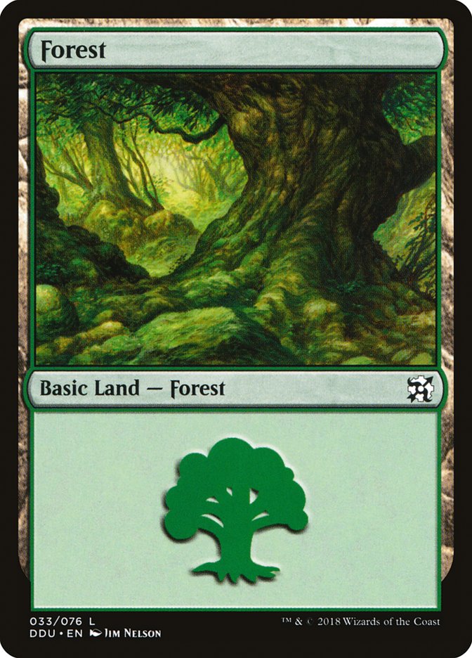 Forest (#33) [Duel Decks: Elves vs. Inventors] | Webway Games
