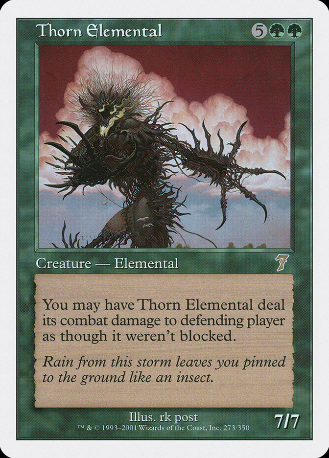 Thorn Elemental [Seventh Edition] | Webway Games
