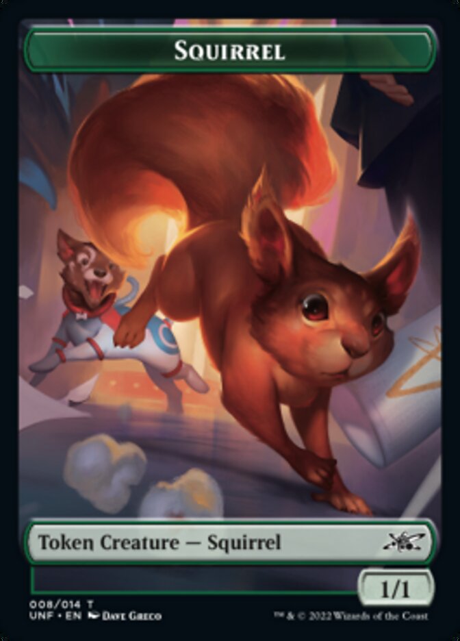 Squirrel Token [Unfinity Tokens] | Webway Games