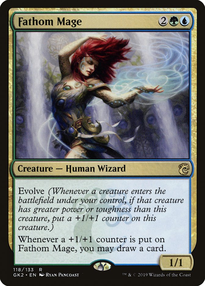 Fathom Mage [Ravnica Allegiance Guild Kit] | Webway Games