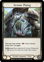 Tectonic Plating [U-WTR041] (Welcome to Rathe Unlimited)  Unlimited Rainbow Foil | Webway Games