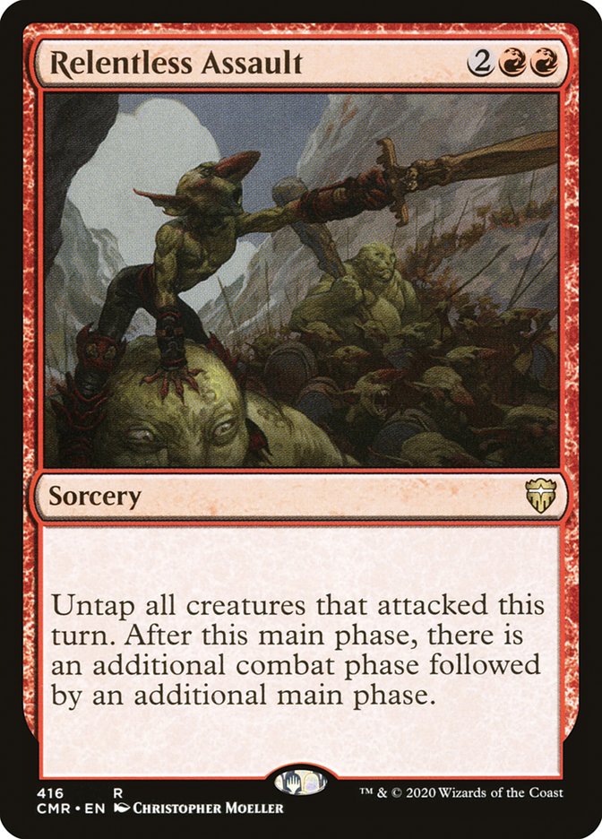 Relentless Assault [Commander Legends] | Webway Games