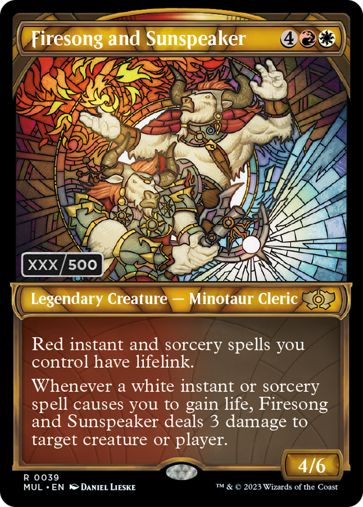 Firesong and Sunspeaker (Serialized) [Multiverse Legends] | Webway Games