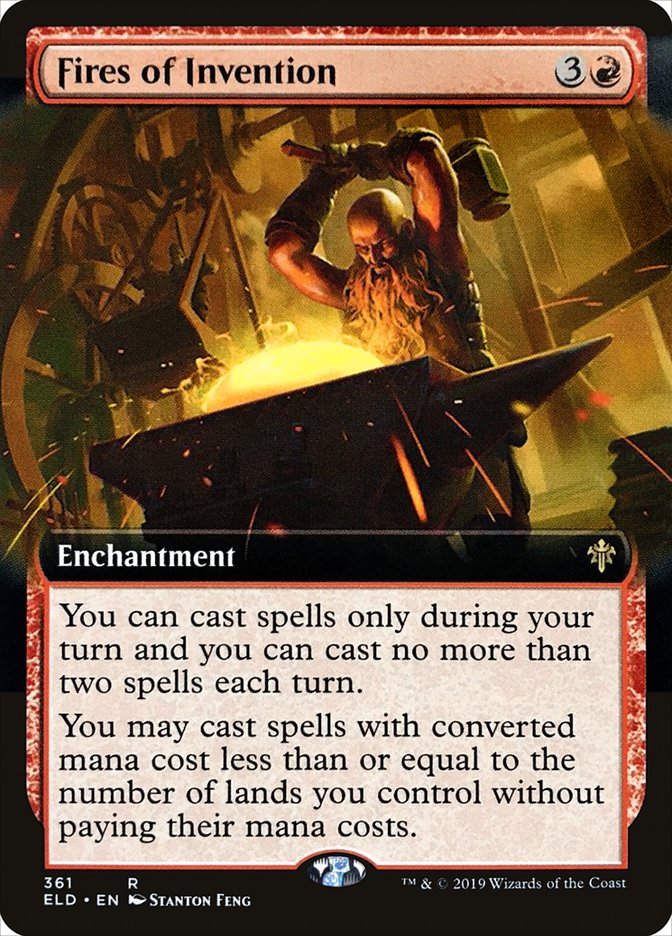 Fires of Invention (Extended Art) [Throne of Eldraine] | Webway Games