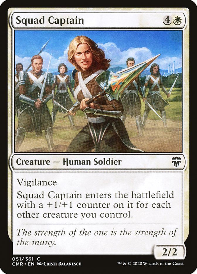 Squad Captain [Commander Legends] | Webway Games