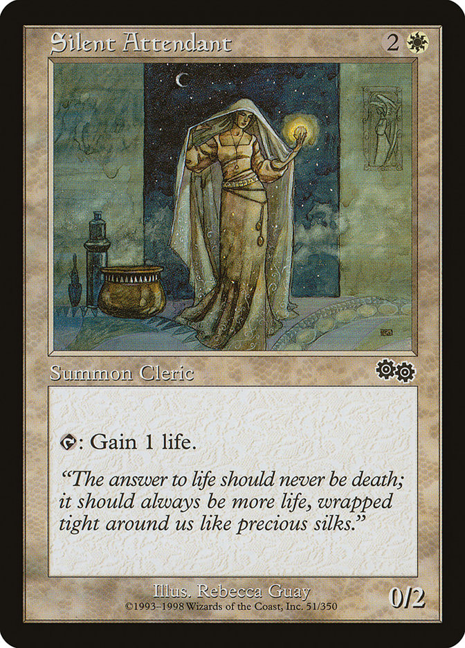 Silent Attendant [Urza's Saga] | Webway Games