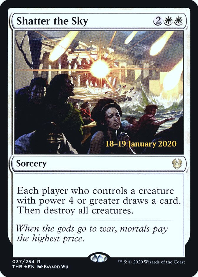 Shatter the Sky [Theros Beyond Death Prerelease Promos] | Webway Games