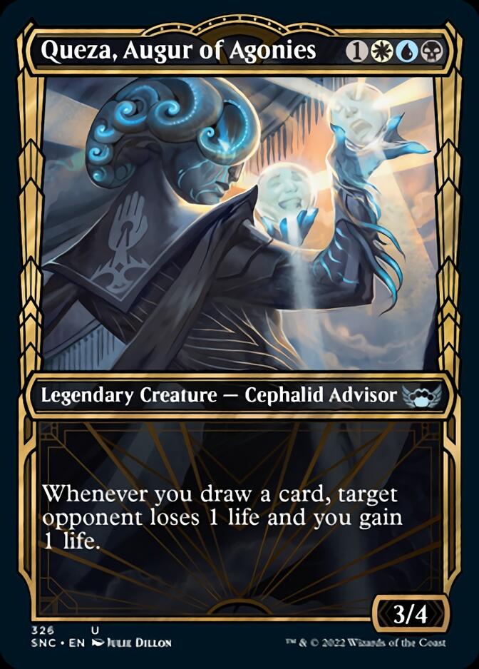 Queza, Augur of Agonies (Showcase Golden Age) [Streets of New Capenna] | Webway Games