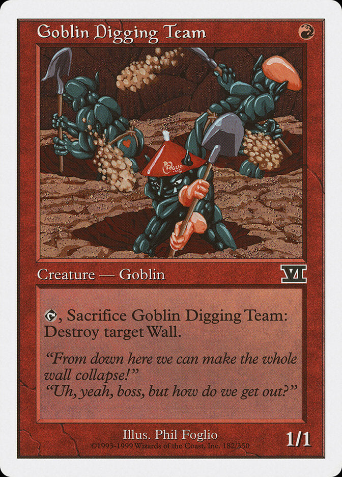 Goblin Digging Team [Classic Sixth Edition] | Webway Games