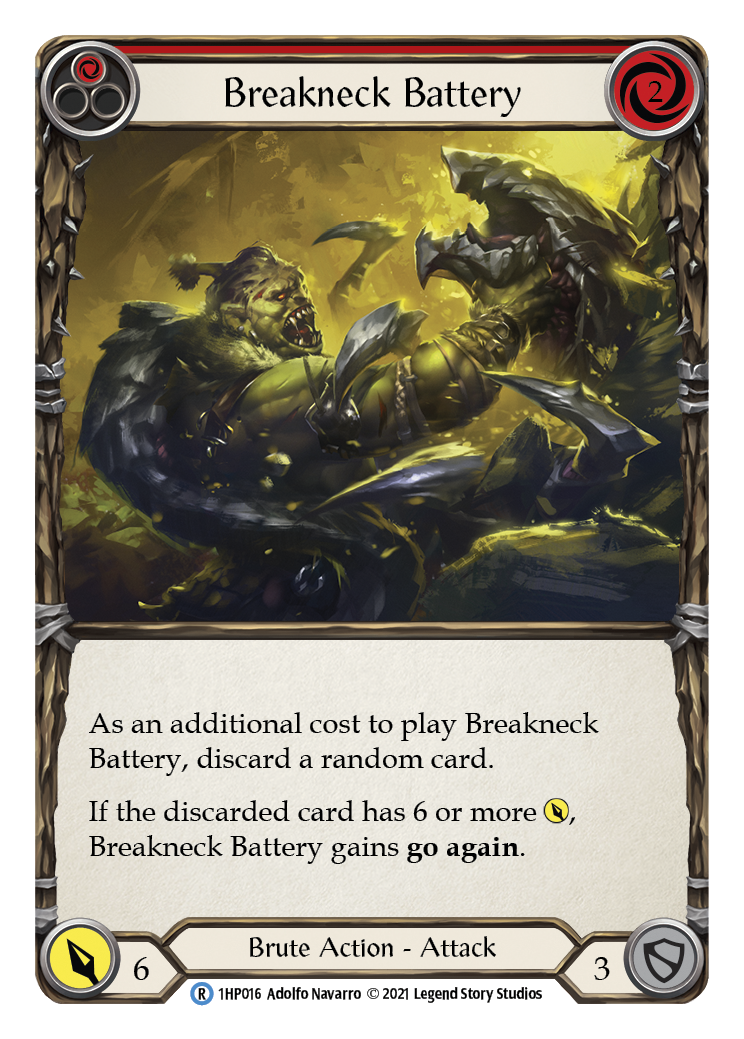 Breakneck Battery (Red) [1HP016] | Webway Games