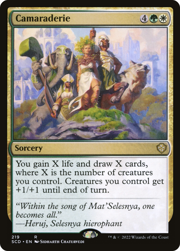 Camaraderie [Starter Commander Decks] | Webway Games
