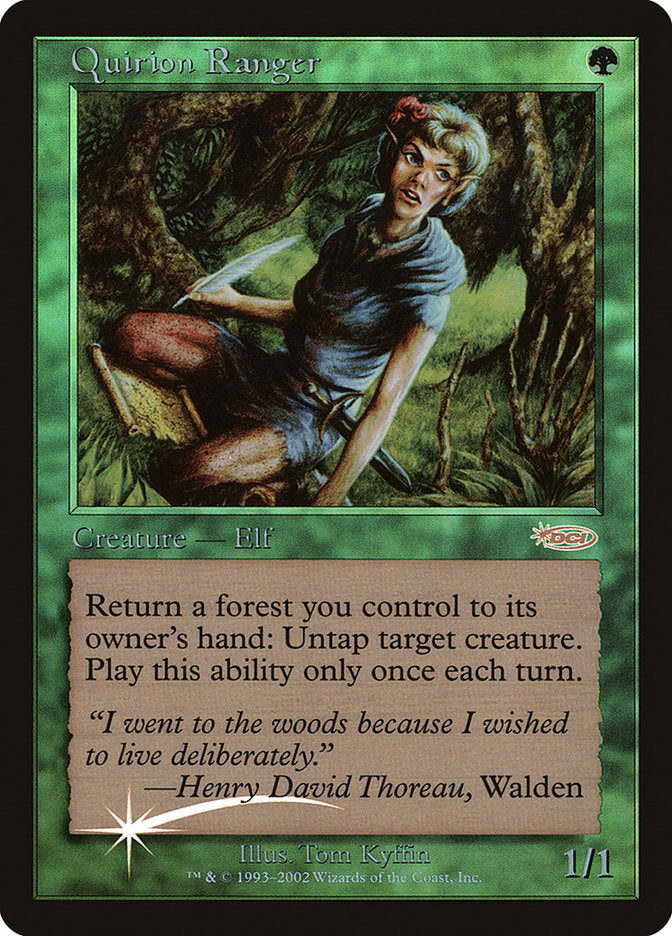 Quirion Ranger [Friday Night Magic 2001] | Webway Games