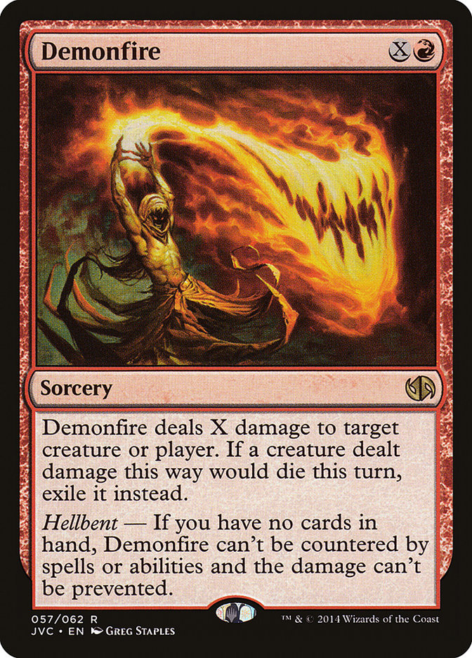 Demonfire [Duel Decks Anthology] | Webway Games