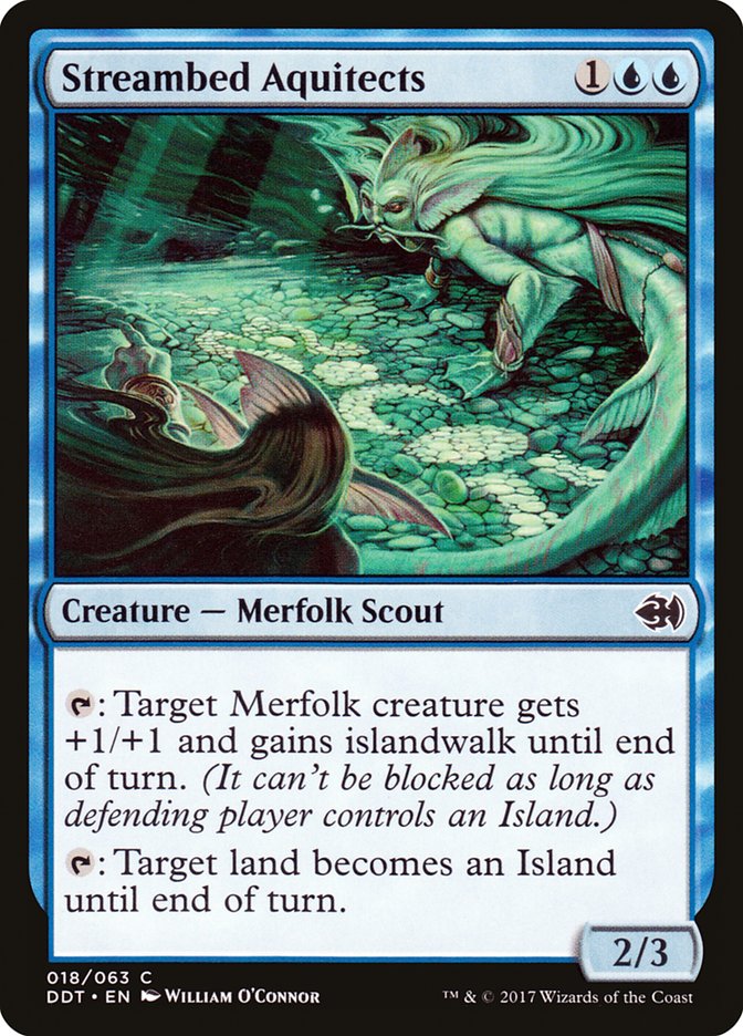 Streambed Aquitects [Duel Decks: Merfolk vs. Goblins] | Webway Games