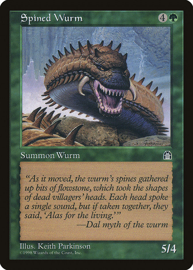 Spined Wurm [Stronghold] | Webway Games