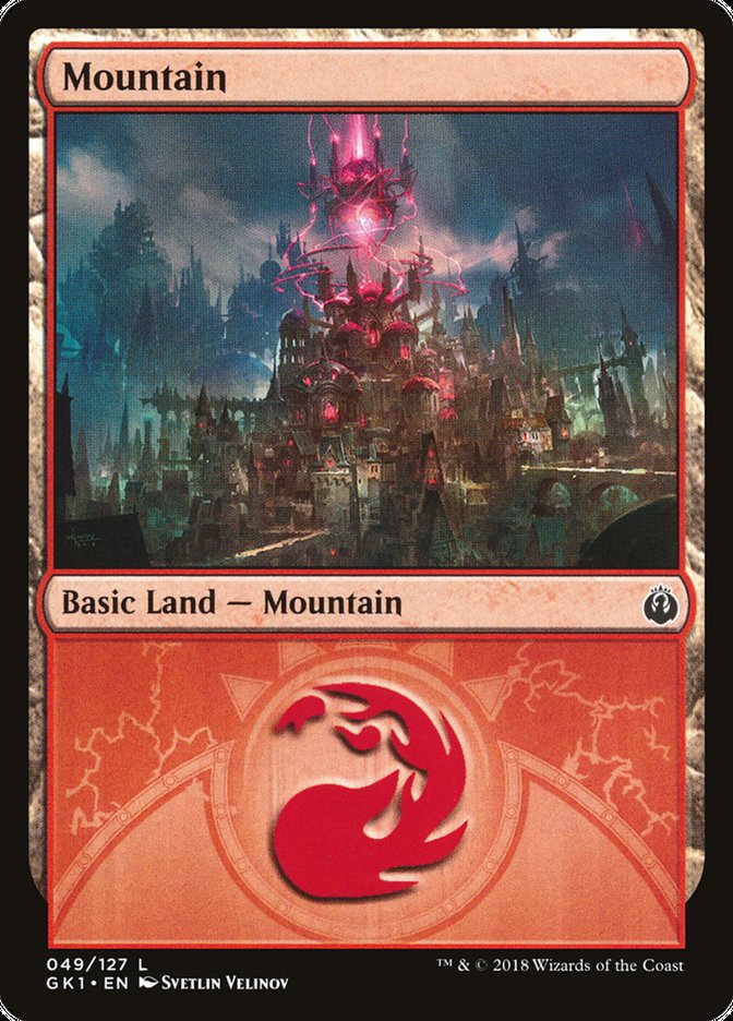 Mountain (#49) [Guilds of Ravnica Guild Kit] | Webway Games