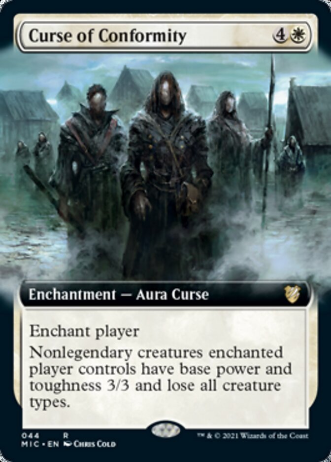 Curse of Conformity (Extended) [Innistrad: Midnight Hunt Commander] | Webway Games