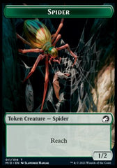 Beast (007) // Spider Double-sided Token [Innistrad: Midnight Hunt Commander] | Webway Games