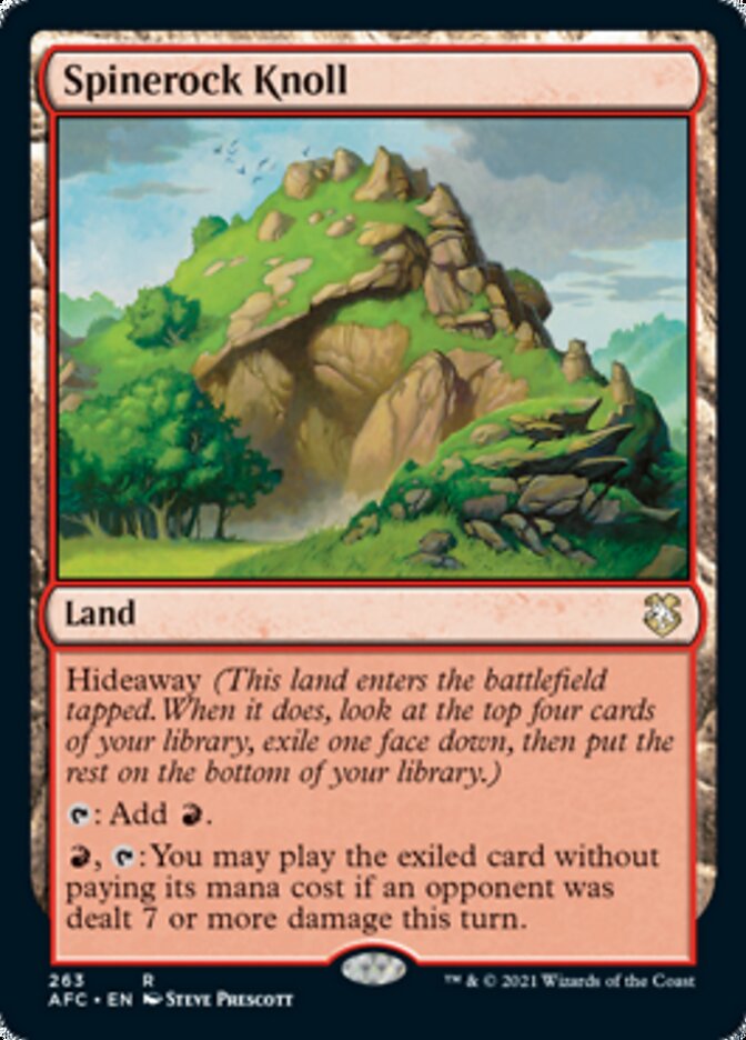 Spinerock Knoll [Dungeons & Dragons: Adventures in the Forgotten Realms Commander] | Webway Games