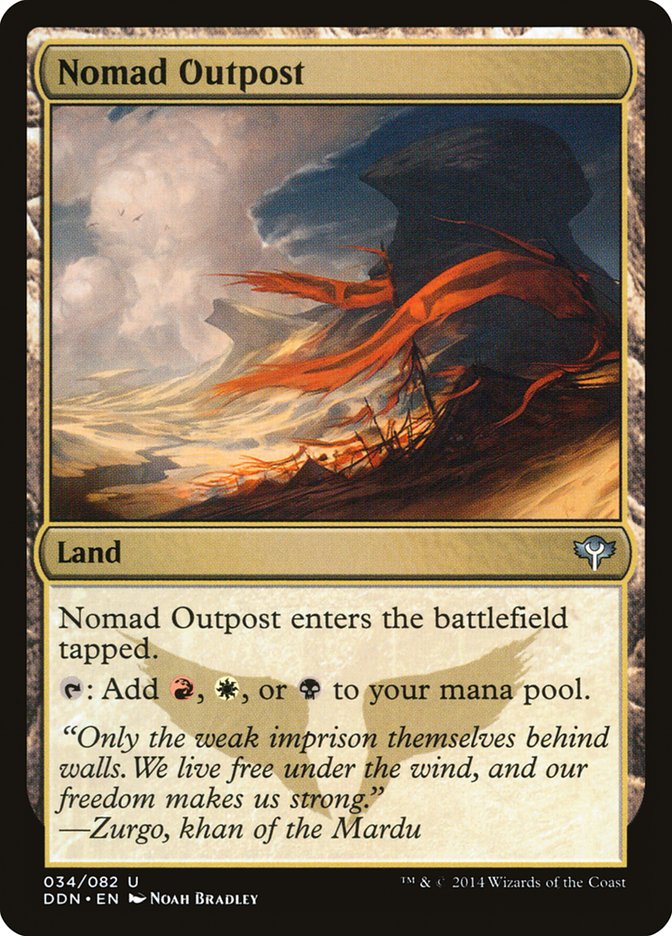Nomad Outpost [Duel Decks: Speed vs. Cunning] | Webway Games